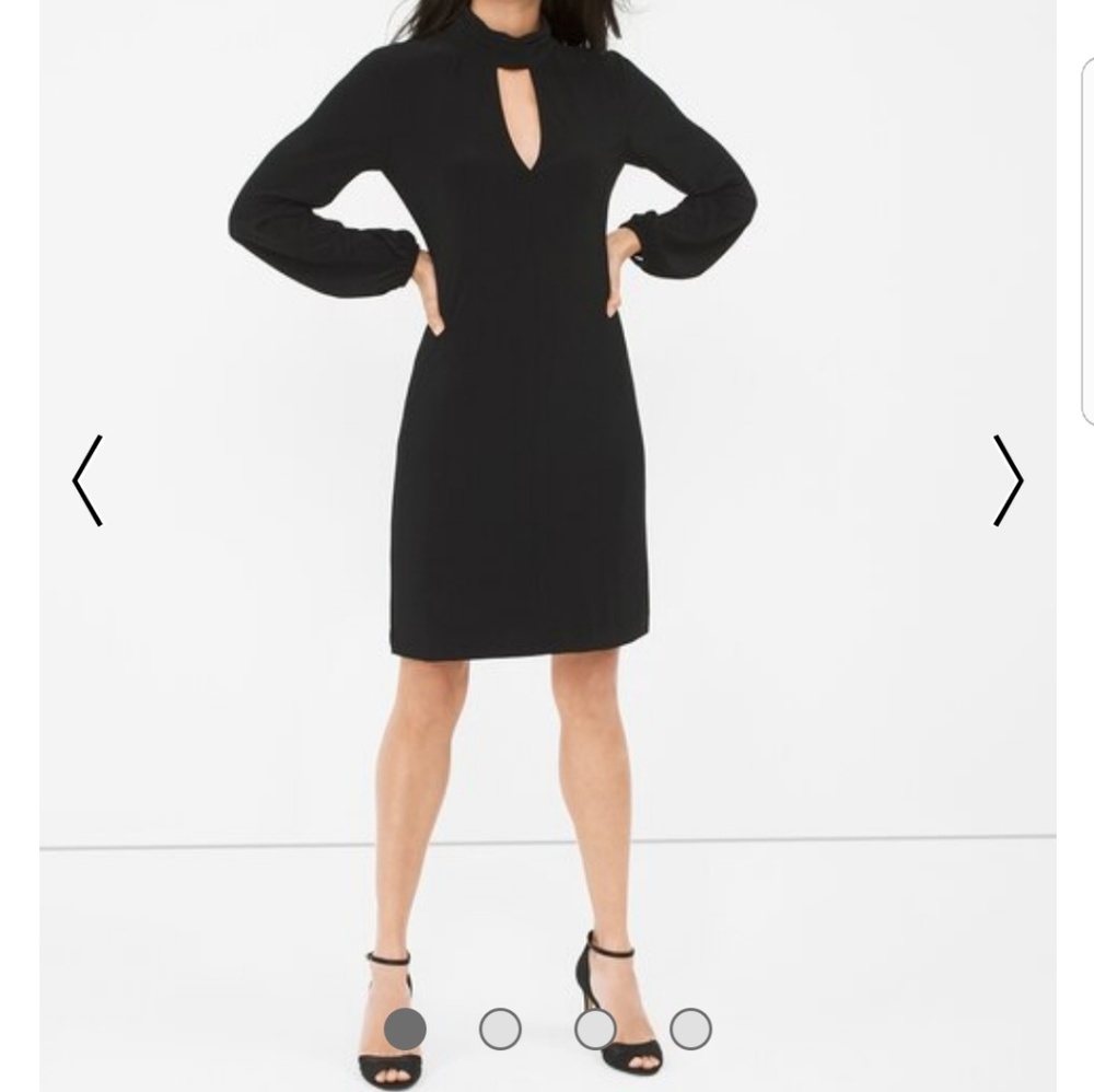 White House Black Market size 4 shift dress